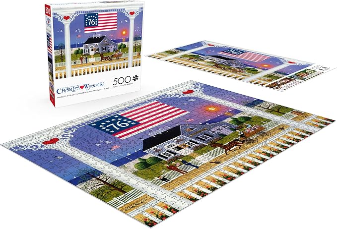 Buffalo Games Charles Wysocki Nantucket Jigsaw Puzzle - Image 4
