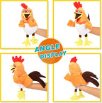 Easfan Chicken Hand Puppet Plush Animal Toy - Image 5