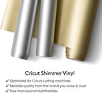 Cricut Shimmer Vinyl – Permanent, Party Sampler - 12 in x 12 in - Image 9