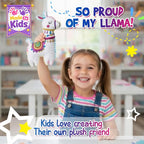 Llama Sewing Kit for Kids Ages 6+, Make Your Own Plush Toy Cute Friends - Image 3