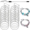 ZYEHXED 20PCS Snake Chain Charm Bracelet by BRACELETMAKINGKIT