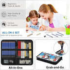 53 Pack Drawing Set Sketch Kit, Sketching Supplies - Image 5