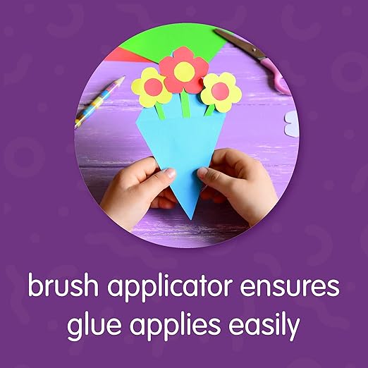 Colorations Glue Jars Set of 12, Empty Glue Bottles - Image 5