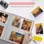 Popotop Large Photo Album Self Adhesive 4x6 5x7 8x10 Scrapbook Album DIY - Image 5