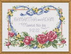 Janlynn 056-0193 Cross Stitch Kit, 8-Inch by 10-Inch, Married This Day by Janlynn