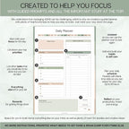 ADHD Daily Planner for Neurodivergent Adults - Image 5