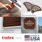 Trotec TroLase | 12"x12"x1/16", Guillotine | Made in USA - Image 3