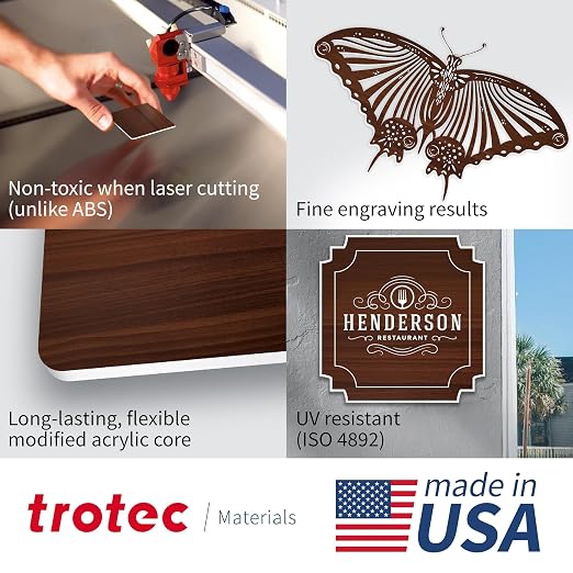 Trotec TroLase | 12"x12"x1/16", Guillotine | Made in USA - Image 3