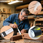 GREBSTK 4-Piece Ultra-Sharp Wood Chisel Set, CR-V Steel Beveled Blades - Image 3