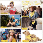 Suhine 100% Cotton Solid Bandanas Blank Bandanas Multifunctional Headband Scarf - Image 6