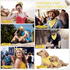 Suhine 100% Cotton Solid Bandanas Blank Bandanas Multifunctional Headband Scarf - Image 6