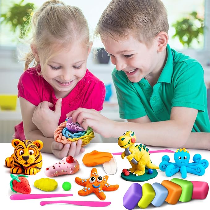 Air Dry Clay 192 Colors, Modeling Magic Clay Set - Image 6