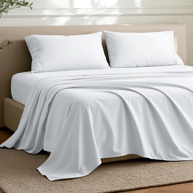 Bare Home King Flat Sheet - Image 2
