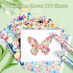 HTVRONT Floral Heat Transfer Vinyl - Image 2