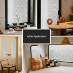 ADD.HERES Window Privacy Film, Glass Decorative Static Cling, Removable Sun - Image 5
