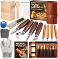 Wood Carving Kit Whittling Kit: Deluxe Wood Carving Tools Knife Set by YourTrustedCompanionontheCarvingJourney