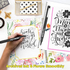 Dyvicl Hand Lettering Pens, Calligraphy Brush Pens Art Markers - Image 5
