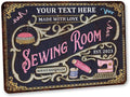 Personalized Sewing Room Sign Art Room Décor by ChicoCreekSigns