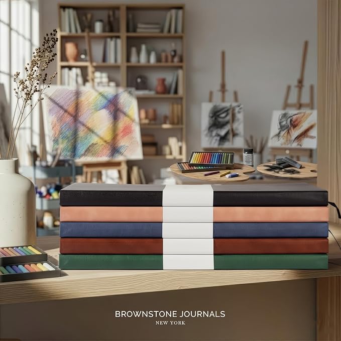 BROWNSTONE JOURNALS A4 Sketch Book Hardcover - Image 8