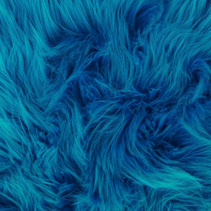Faux Fake Fur Long Pile Luxury Shaggy/Craft, Decorations / 60" Wide/Sold by The by FabricEmpire