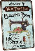 Personalized Quilting Room Sign Custom Sign Art Room Décor by ChicoCreekSigns