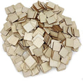 300 Pcs 1 Inch Unfinished Wood Pieces Blank Wood Squares Round Corner by SPKESE