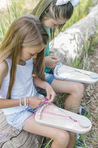 Choose Friendship Bracelet Making Kit – 20 Pre-Cut Threads, Portable Loom - Image 9
