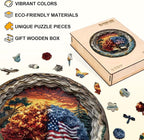 Tree of Life Puzzles Cave Seasons Sunset Nature Landscape Puzzle Adults Gifts - Image 2