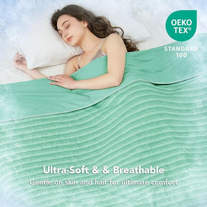 GOHERO Cooling Blanket King Size- 100"x90" Summer Cooling Throw Blanket - Image 2