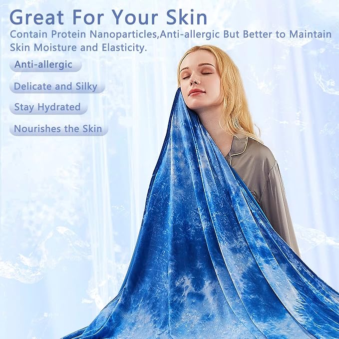 Topcee Cooling Blanket for Hot Sleepers and Night Sweats, 100% Oeko-Tex - Image 2