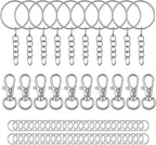 70 Pcs Keychain Making kit by Unknown