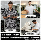 Professional Grooming Smock Unisex, Water Resistant Anti-Static | Hairdresser - Image 4