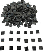 1.1 LB Ice Jade Mosaic Tiles, 0.59“ Square Glass Mosaic Pieces - Image 3