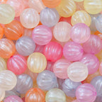 16mm Acrylic Beads 100pcs Cute Colors Spacer Beads Loose Beads by BERMRO
