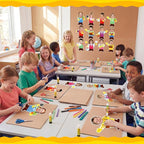Gersoniel 72 Pcs Kid Farm Classroom Decor Farm Animal Bulletin Board Cutout | - Image 4