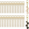 NCIWAN 30 PCS Keychain Making Kit Swivel Snap Hook Lobster Claw Clasps and by Unknown
