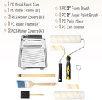 Bates- Paint Tray Set, Paint Roller Kit, Small Roller, Trays & Covers - Image 3