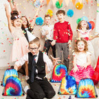Lothee 30 Pack Tie Dye 30 Pack Drawstring Bags Party Favors - Image 6