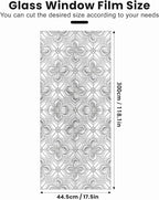 Stained Glass Window Privacy Film Static Cling - Image 2