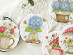 8 PCS Flowers Diamond Art Coasters Kits | Diamond Paintings Coasters - Image 7