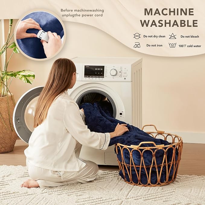 Homemate Electric Heated Blanket King Size - Image 7