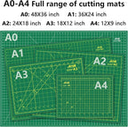 ArtAt Self Healing Cutting Mat: 9"x12" Non-Slip PVC Double Sided 5-Ply A4 Art - Image 6