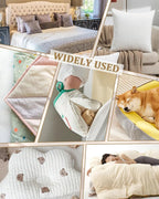 PLANTIONAL Grinding Natural Cotton Quilt Batting: 71-Inch x 79-Inch Light - Image 7
