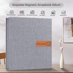 Popotop Large Photo Album Self Adhesive 4x6 5x7 8x10 Scrapbook Album DIY - Image 2