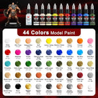 Smallbudi 44 Colors Model Paint Set 20ml/0.6Oz Miniature Acrylic Paint | - Image 4