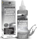 Platinum Silver Sparkle Epoxy Pigment Paste XL – Ultra-Concentrated Metallic by BALTICDAYpuresoul