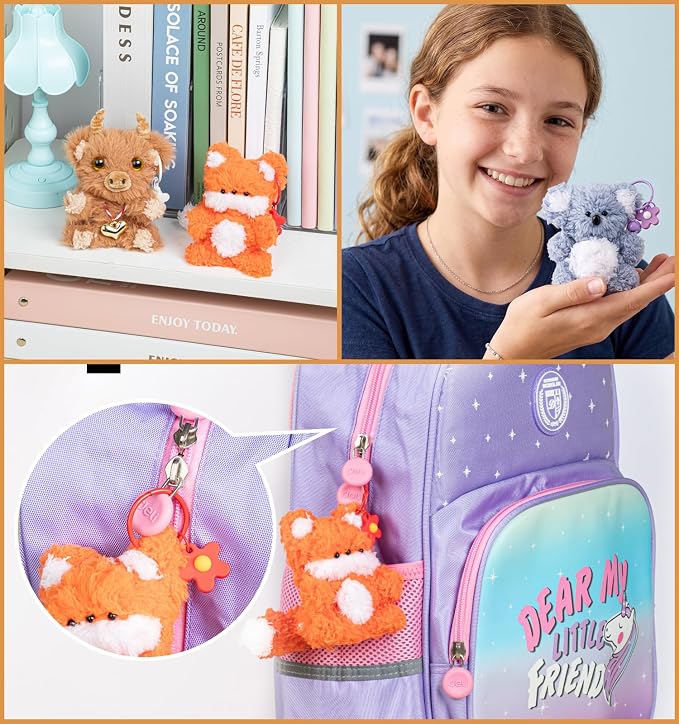 pindda Fluffy Pipe Cleaner Craft Kits, Includes Brown Cow and Fox Crafts - Image 7