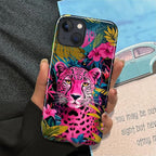 ZHEGAILIAN Case for iPhone 15 Plus, Panther Leopard Flower Durable Shockproof - Image 5