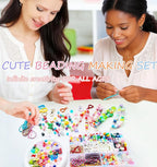 BOAJUNWU 452PCS Beaded Keychain Making Kit - Image 4