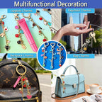 428Pcs Lip Gloss Keychain Making Kit, DIY Craft Supplies - Image 6